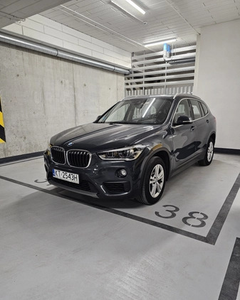 BMW X1 cena 99000 przebieg: 81000, rok produkcji 2018 z Warszawa małe 7